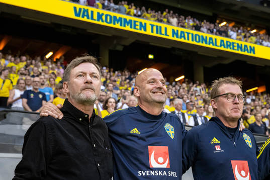 Head coach Peter Gerhardsson and assistant coach Magnus