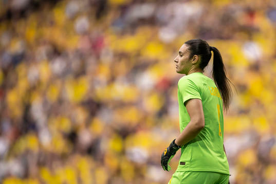 goalkeeper  Lorena of Brazil