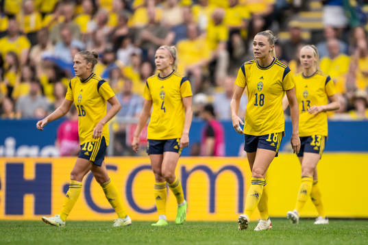 Filippa Angeldahl, Hanna Glas, Fridolina Rolfö and Amanda