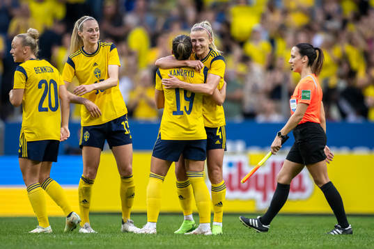 Hanna Bennison, Johanna Rytting Kaneryd and Hanna Glas of