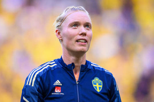 Goalkeeper Hedvig Lindahl