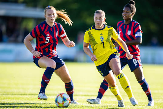 Bläddra bland fler bilder av Football, Women, U23, Sweden - USA