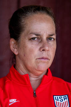Jene Baclawski, head coach of USA