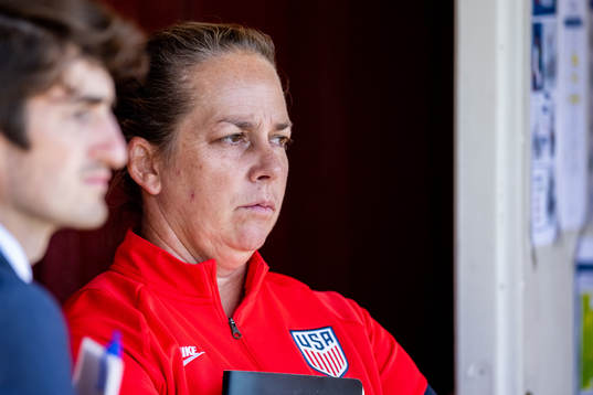 Jene Baclawski, head coach of USA