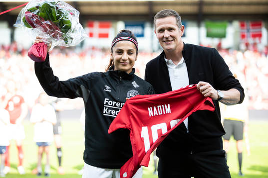 Nadia Nadim of Denmark