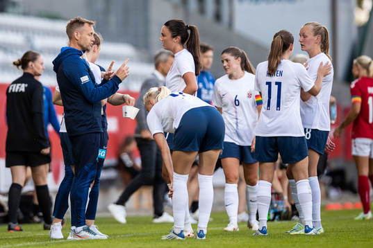 Martin Sjögren, head coach, of Norway