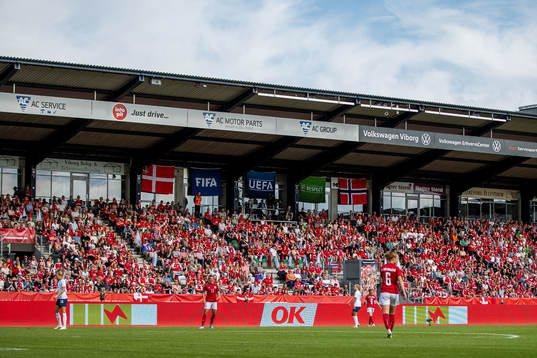 General view of Viborg Stadium