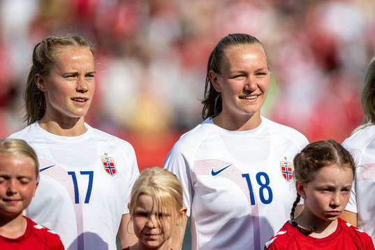 Julie Blakstad and Frida Maanum of Norway