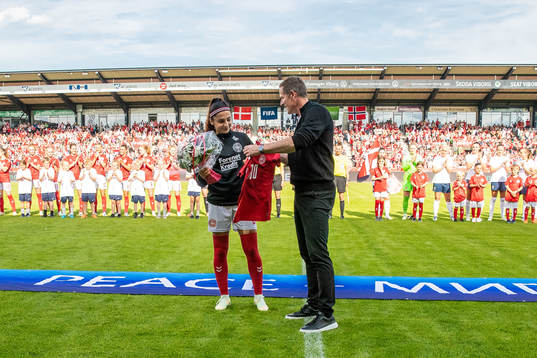 Nadia Nadim of Denmark