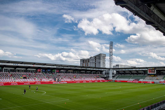 General view of Viborg Stadium