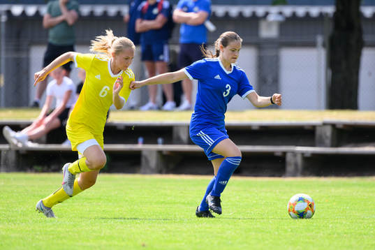 Selma Lindström och Astrid Borglund