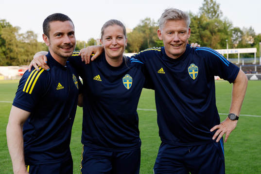 Caroline Sjöblom, head coach of Sweden
