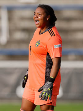 goalkeeper Serina Iddrisu Backmark of Sweden