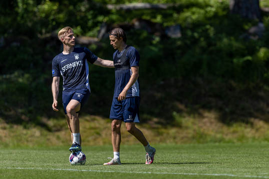 IFK Göteborgs Oscar Wendt och Simon Thern