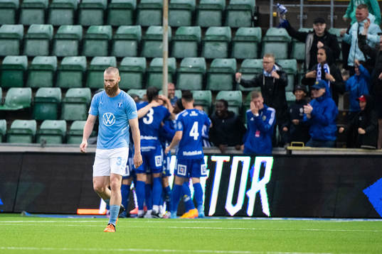 Malmö FFs Jo Inge Berget deppar