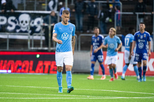 Malmö FFs Felix Beijmo deppar