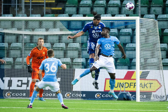 Sundsvalls Forrest Lasso och Malmö FFs Malik Abubakari