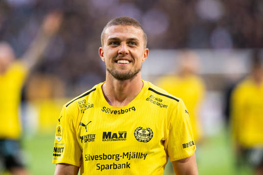 Mjällbys Ivan Kričak jublar