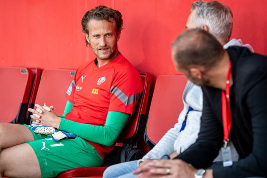 Helsingborgs målvakt Anders Lindegaard