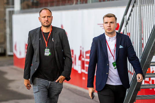 Helsingborgs sportchef Andreas Granqvist och media- &