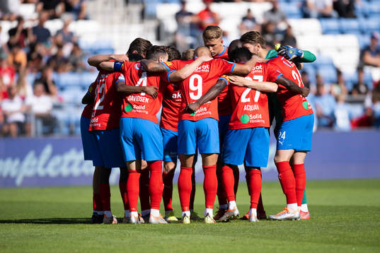 Helsingborgs spelare samlande