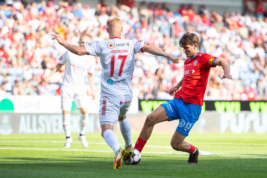 Helsingborgs Wilhelm Loeper och Kalmars Carl Gustafsson