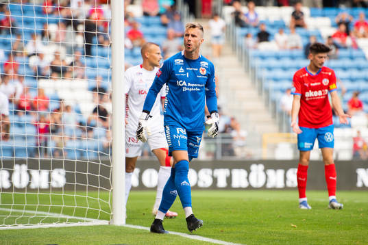 Kalmars målvakt Ricardo Friedrich