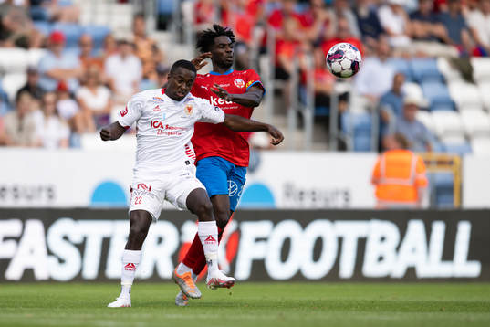 Kalmars Nahom Girmai Netabay och Helsingborgs Benjamin