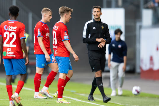 Helsingborgs Lucas Lingman deppar