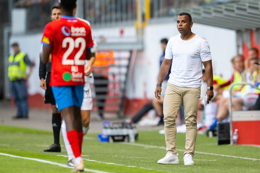 Helsingborgs tränare Alvaro Santos