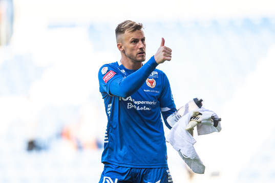 Kalmars målvakt Ricardo Friedrich