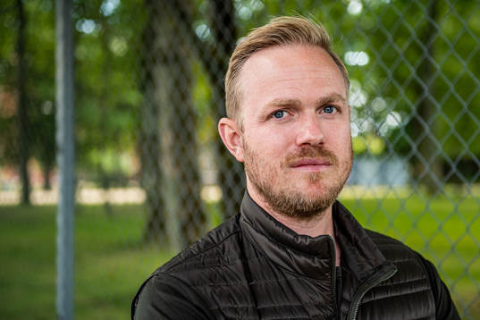 Arsenal WFCs tränare Jonas Eidevall