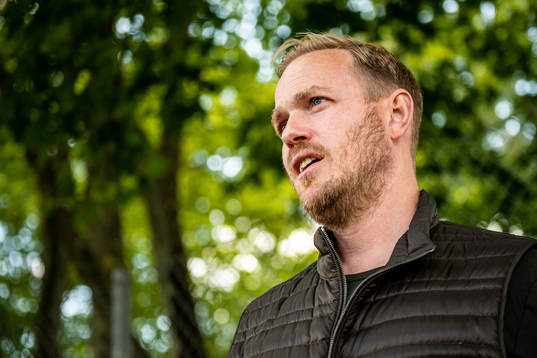 Arsenal WFCs tränare Jonas Eidevall