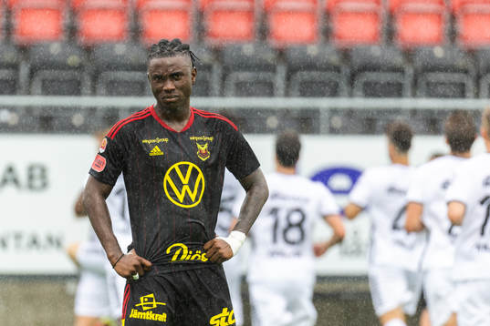 Östersunds Jordan Attah Kadiri deppar