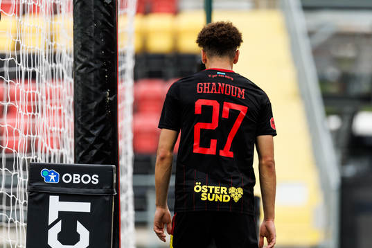 Östersunds Ziad Ghanoum deppar