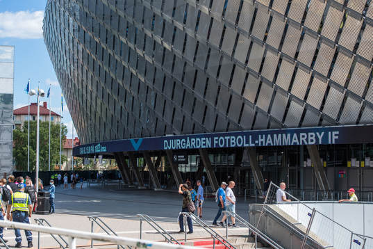 Vy utanför Tele2 Arena