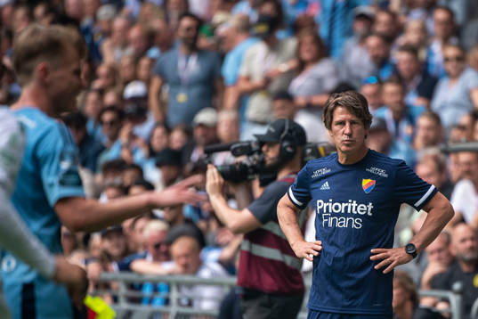 Djurgårdens tränare Thomas Lagerlöf