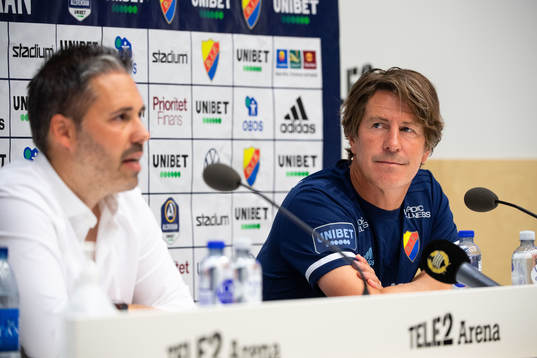 Hammarbys tränare Martí Cifuentes och Djurgårdens