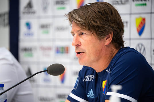 Djurgårdens tränare Thomas Lagerlöf