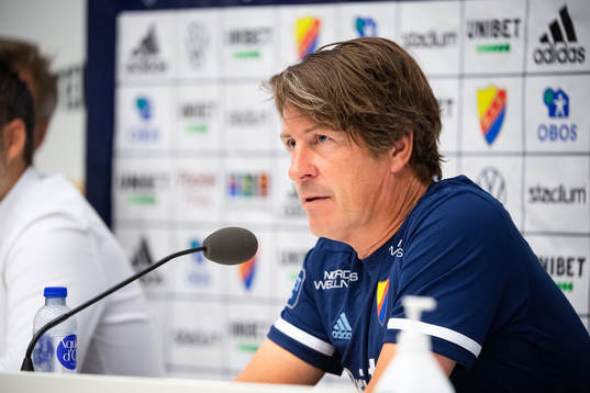 Djurgårdens tränare Thomas Lagerlöf