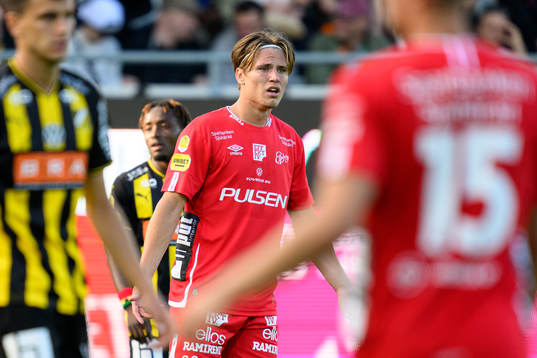 Elfsborgs Oliver Zanden reagerar