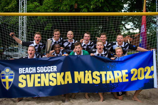 Bläddra bland fler bilder av SM-veckan 2022, Linköping, Dag 6, Beach soccer, herrar, final
