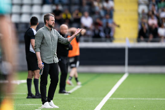 Elfsborgs manager Jimmy Thelin