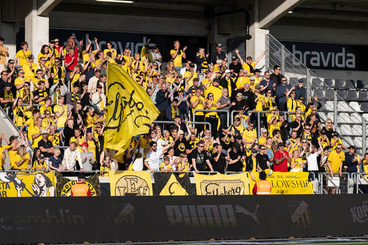 Elfsborgs supportrarna