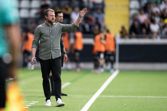 Elfsborgs manager Jimmy Thelin