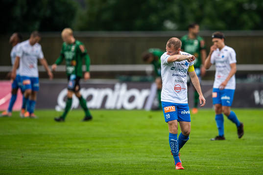 Värnamos Freddy Winsth deppar
