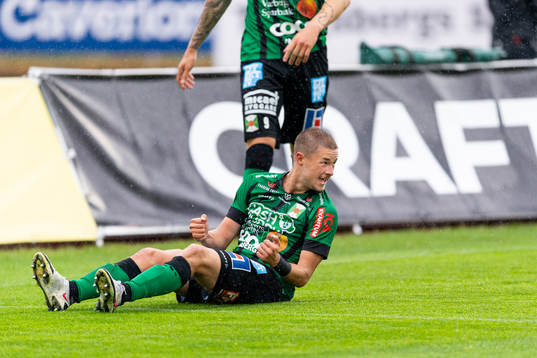 Varbergs Oliver Alfonsi jublar