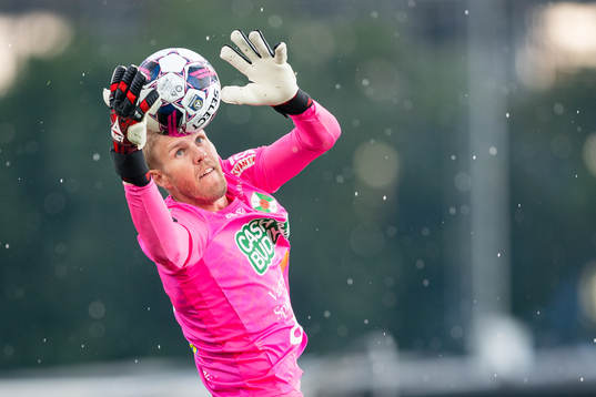 Varbergs målvakt Fredrik Andersson