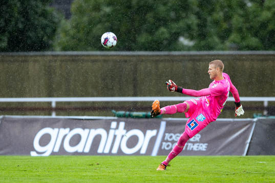 Varbergs målvakt Fredrik Andersson