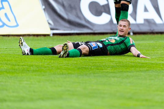 Varbergs Oliver Alfonsi jublar